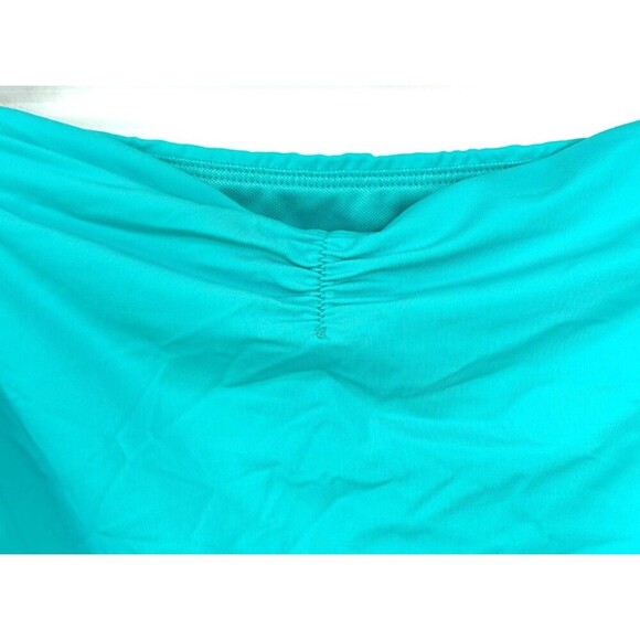 New Bleu Rod Beattie Women Sz 10 Blue Green Ruched Back Swimsuit Bikini Bottoms - Picture 9 of 12